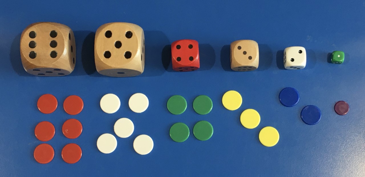 Counters and dice