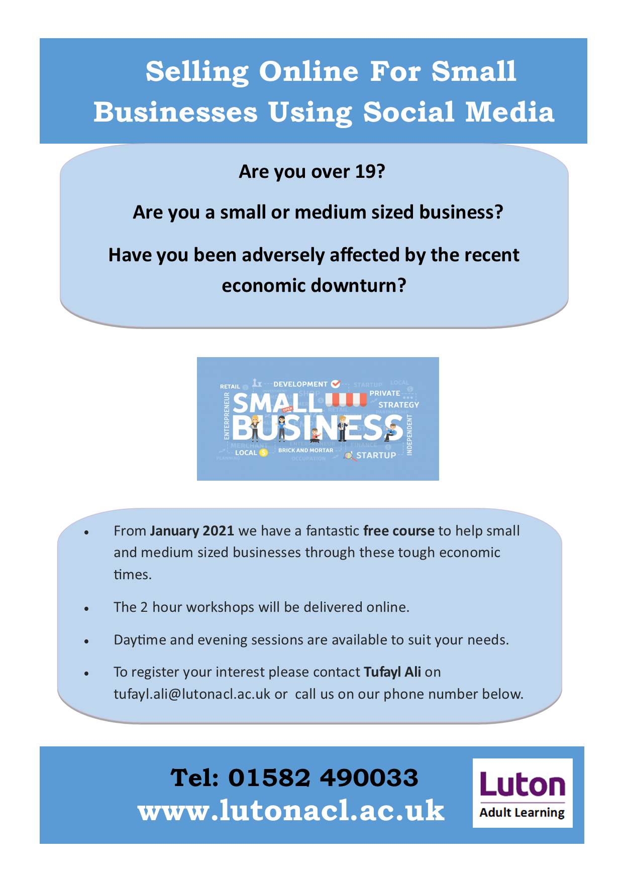 Small Busness poster